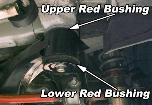 PERRIN 08-14 Subaru WRX/STI / 08-11 Impreza Rear Subframe Lockdown System - PSP-SUS-530 Photo - Primary PERRIN 08-14 Subaru WRX/STI / 08-11 Impreza Rear Subframe Lockdown System - PSP-SUS-530 Photo - Primary