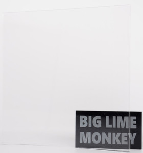 Clear Acrylic Sheet Plexiglass, 1/16" (1mm) Thick