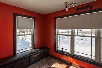 Custom window treatments