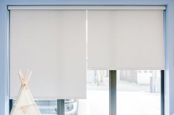 Custom Office Window Treatment