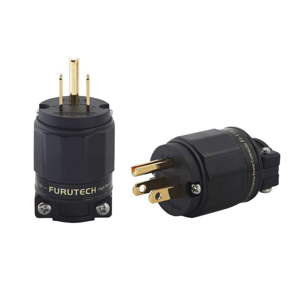 Furutech FI-11M-N1 Gold Male Connector Plug