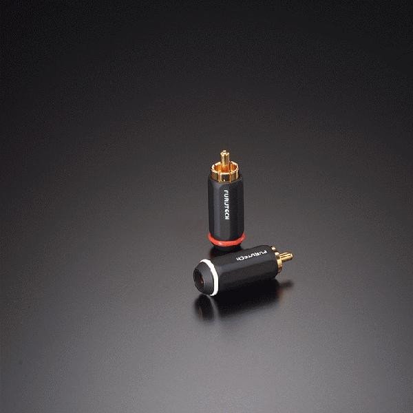 Furutech FP-126 Gold RCA Plug 4 Pack - Premium Audio Quality Connectors for Superior Sound Performance