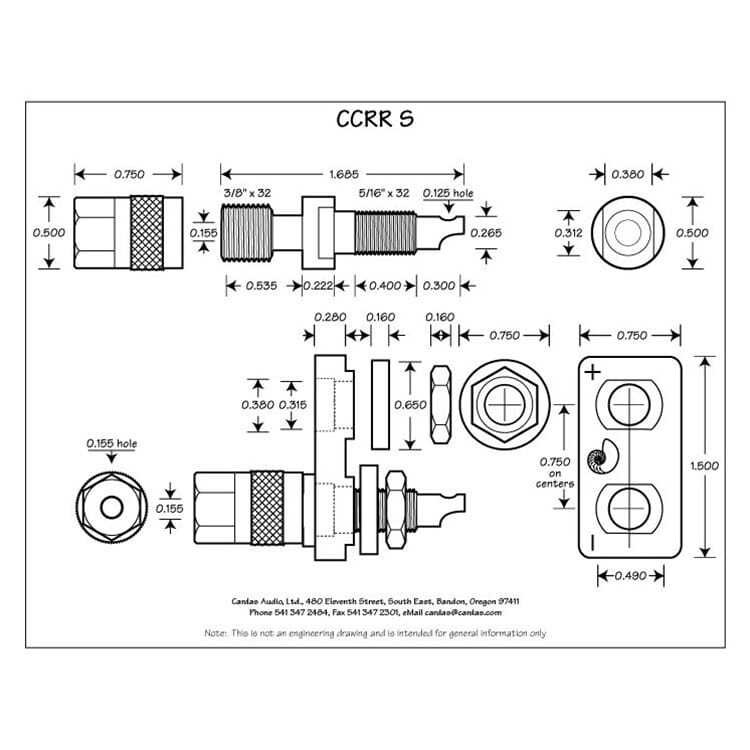 Cardas Audio CCRR S Binding Post Pair