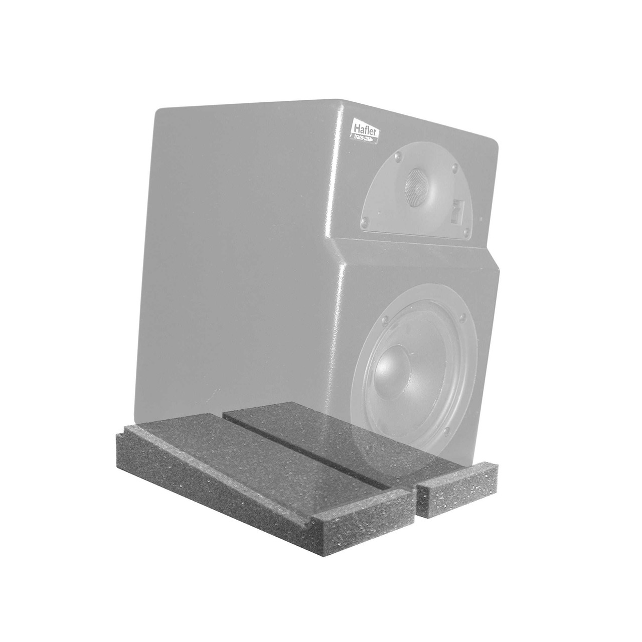 Primacoustic IsoWedge Monitor isolation pad, stereo set, angled
