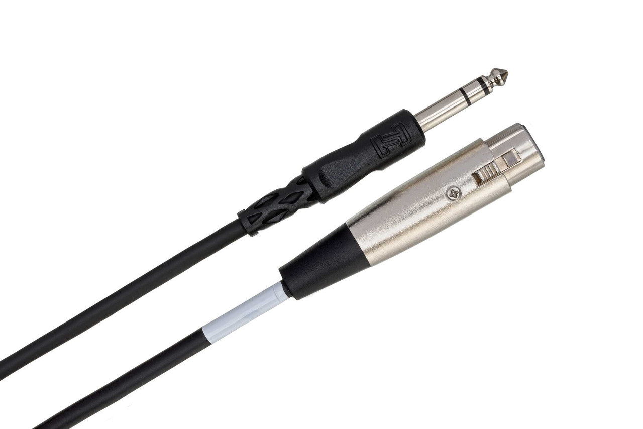 Hosa Unbalanced Interconnect PXF-105 XLR3F to 1/4 in TS