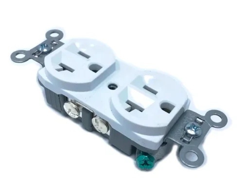 Acme Audio Labs 20A Ag Silver Cryogenic Treated Outlet Receptacle with CFC Crystal Fiber Compound