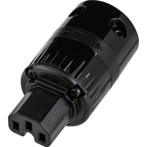 Wattgate 320 Evo Black IEC 15A AC Power Connector Plug