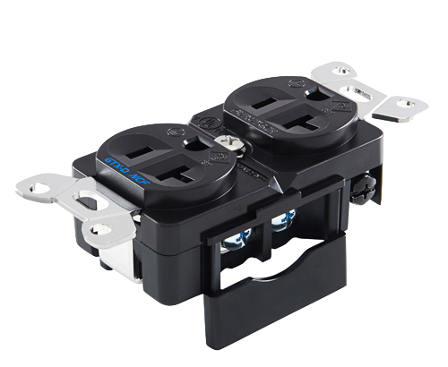 Furutech GTX-DR NCF High Performance Duplex Receptacle with Rhodium Plating