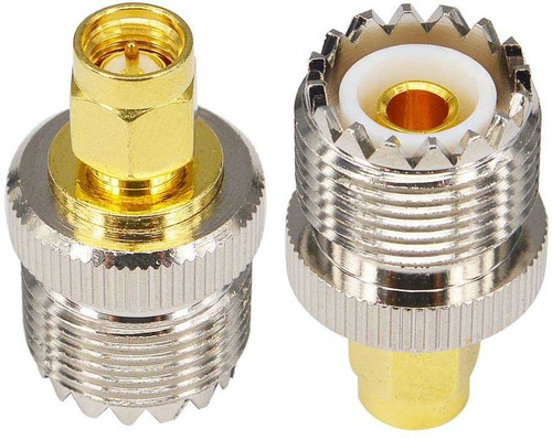 SO239 PL259 Female Socket to SMA Male Antenna Adapter Converter