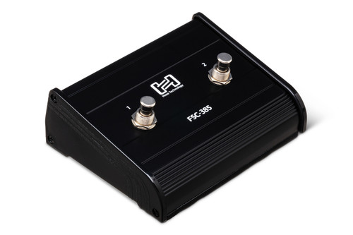 Hosa FSC-385 Guitar / Bass Style Dual-Latching Two-Button Footswitch