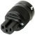 Marinco 320 IEC C15 120V 3-Wire 15A Connector AC Plug – Heavy Duty Vinyl Power Plug for Audio Equipment