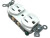 Acme Audio Labs 15A Ag Silver Cryo Outlet Receptacle