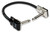 Hosa HGFP Flat Guitar Pedal Patch Cable - Pro Series Rean Connectors