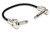 Hosa Guitar Patch Cable, Low-profile Right-angle 1/4" to Same 6" Long