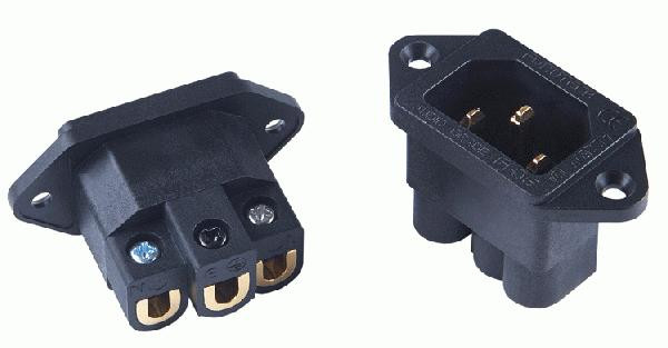 Furutech FI-06 Gold 15A IEC Chassis Inlet