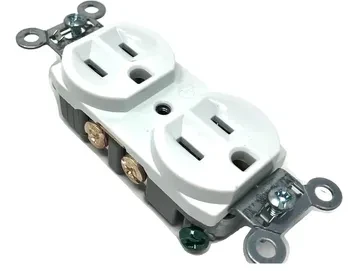 Acme Audio Labs 15A Ag Silver Cryogenic Receptacle Outlet with CFC Crystal Fiber Compound