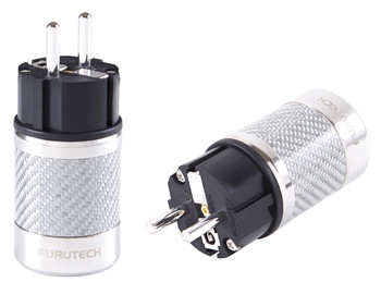Furutech FI-E50 NCF (R) High End Performance SCHUKO Connector with NCF Technology and Carbon Fiber finish
