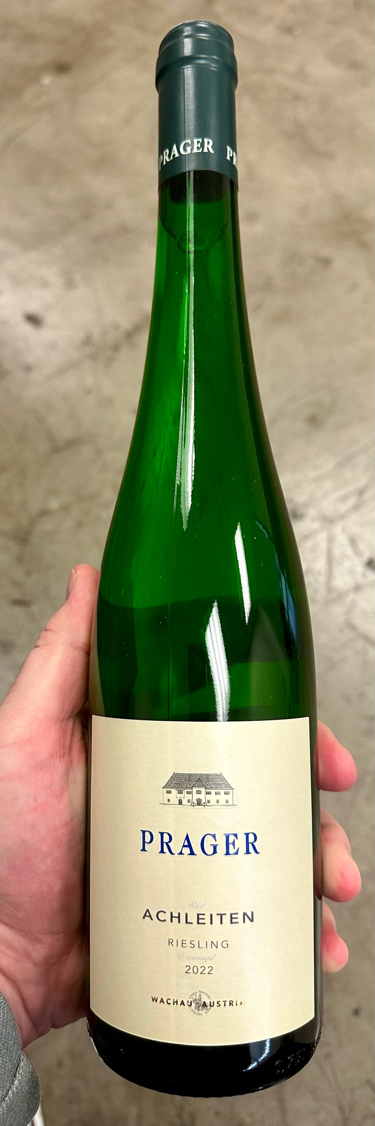 2022 Weingut Prager Achleiten Riesling Smaragd bottle