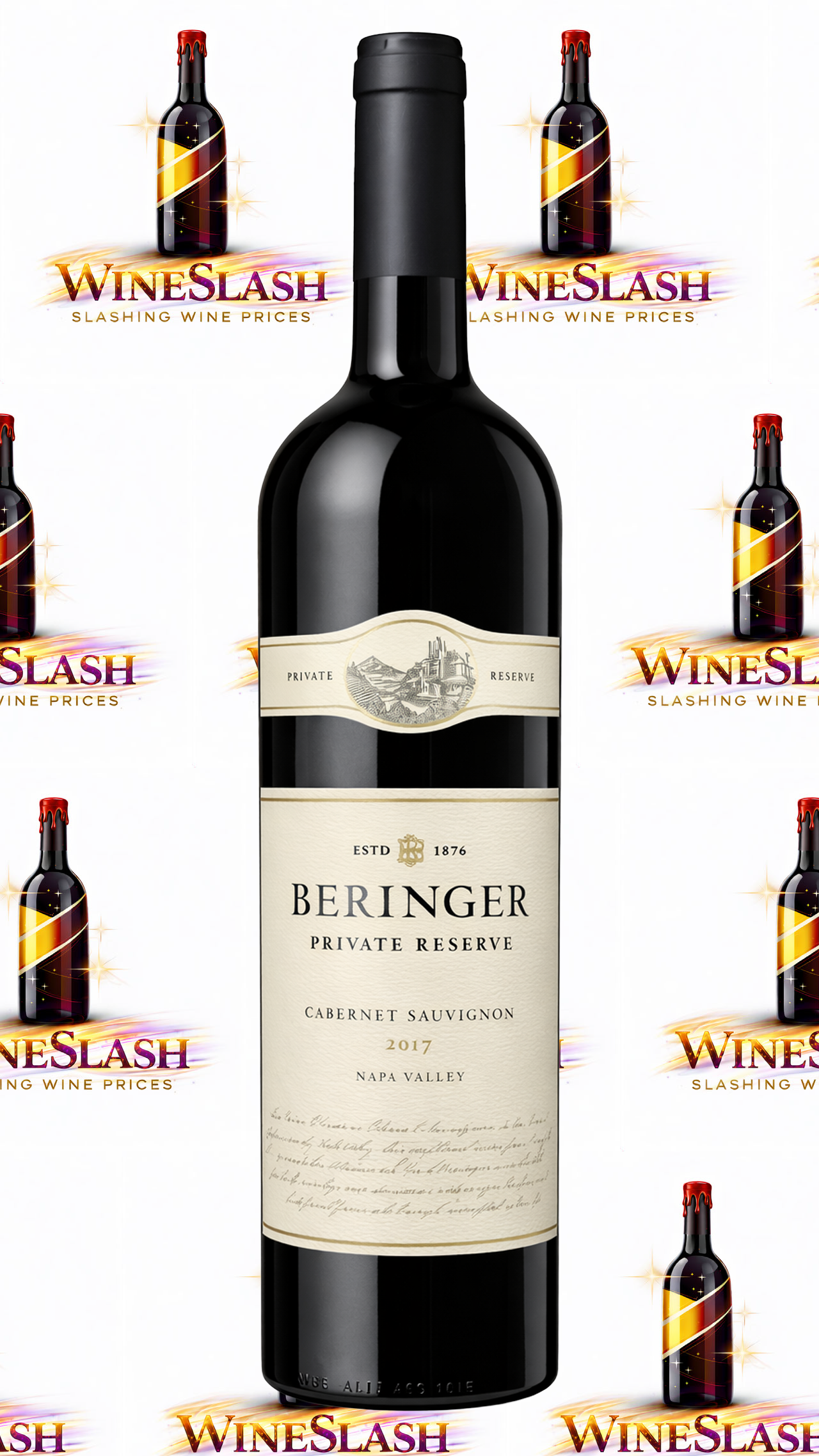 2017 Beringer Private Reserve Cabernet Napa Valley bottle