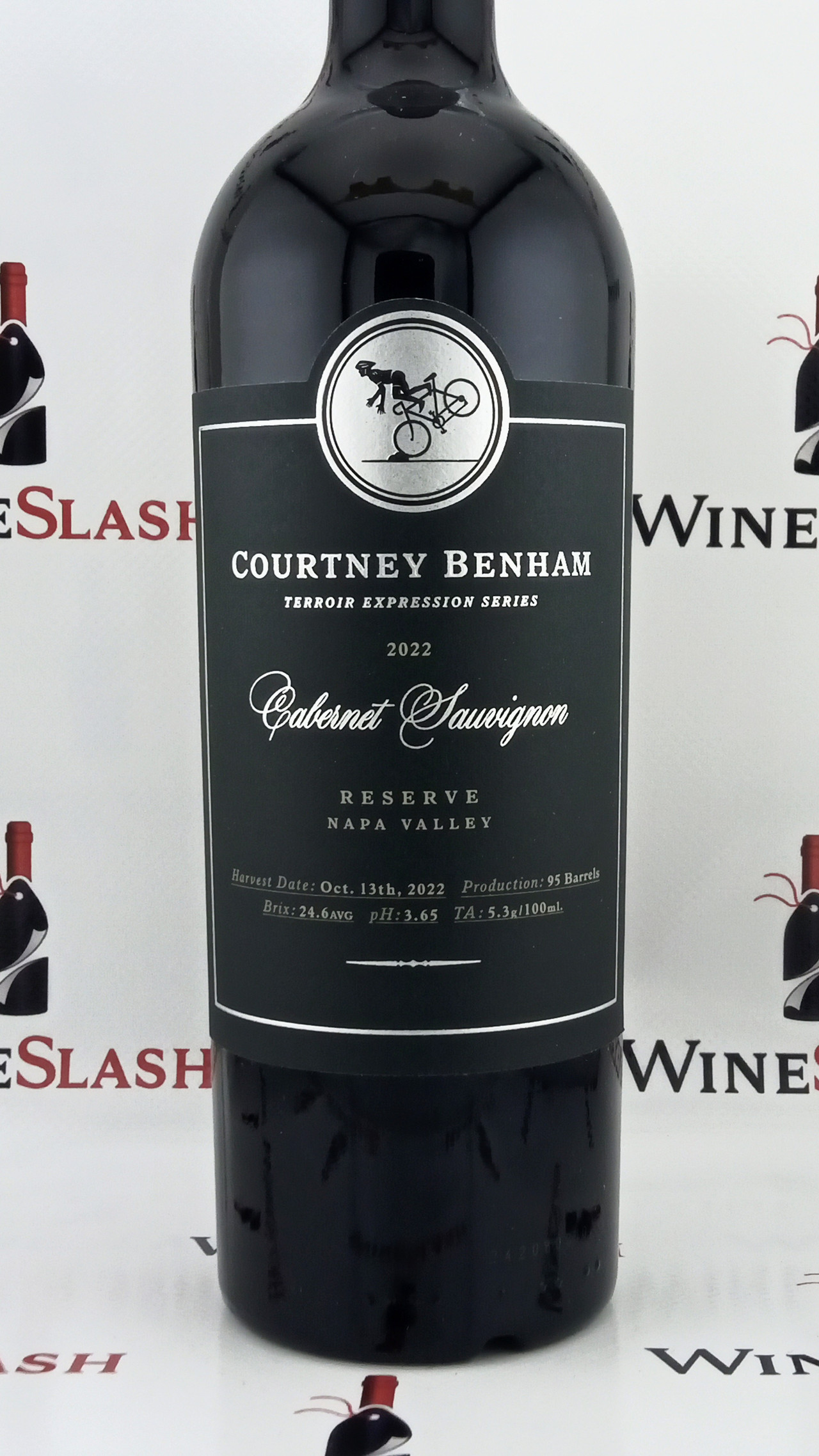 2022 Courtney Benham Reserve Cabernet Sauvignon bottle