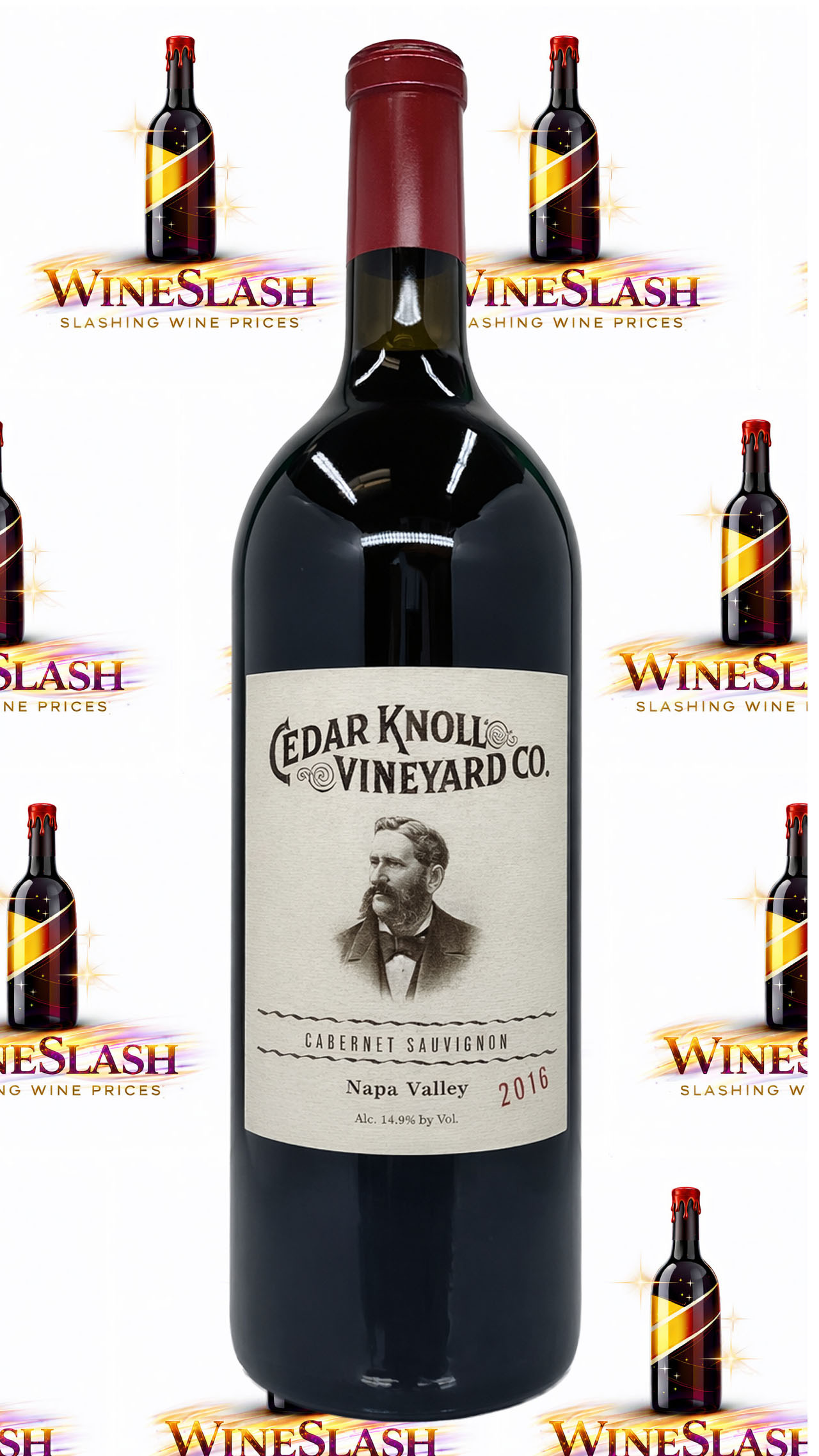 1.5L Magnum 2016 Cedar Knoll Vineyard Cabernet Sauvignon by Palmaz, Napa Valley bottle