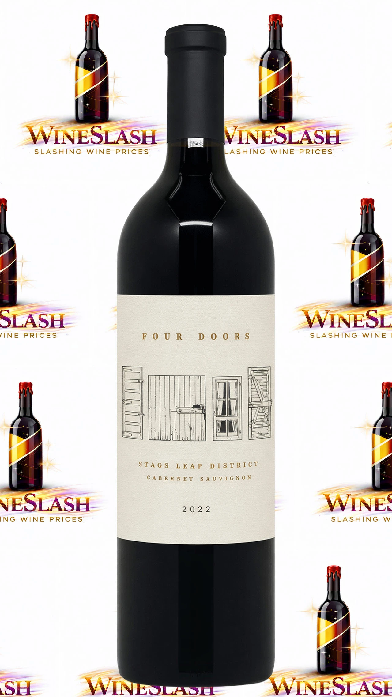 2022 Four Doors Cabernet Sauvignon Stags Leap District bottle