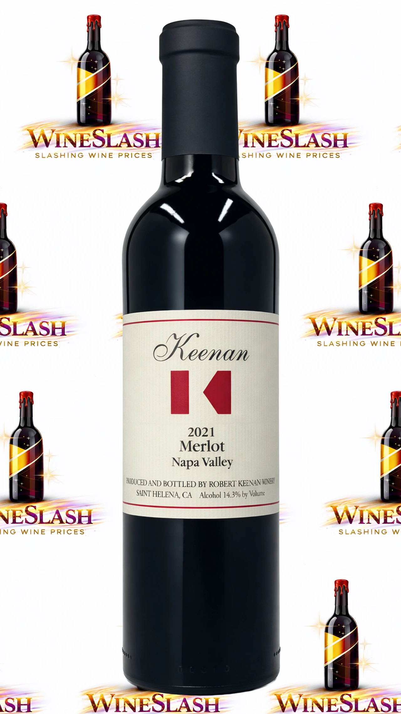 375ml 2021 Robert Keenan Napa Valley Merlot bottle