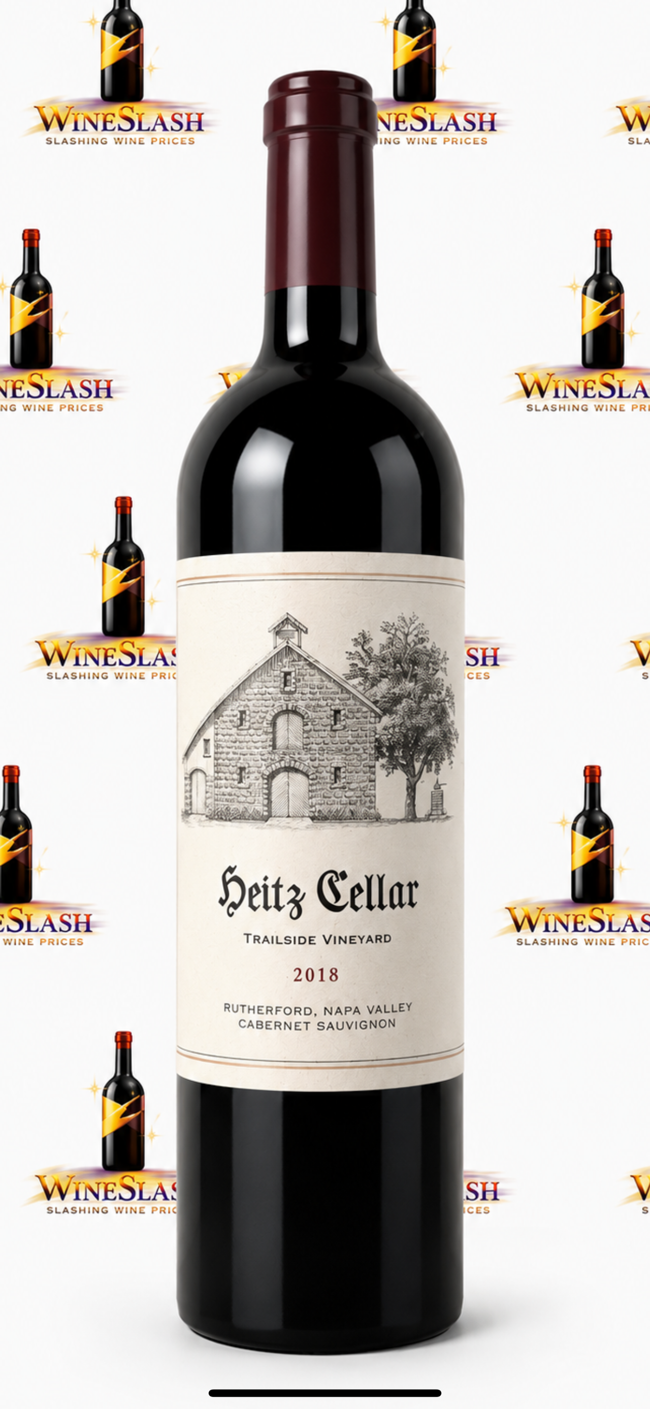 2018 Heitz Cellar Trailside Vineyard Cabernet Sauvignon bottle