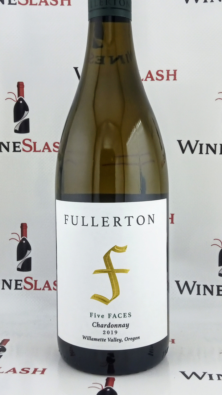 2019 Fullerton Five Faces Chardonnay Bottle
