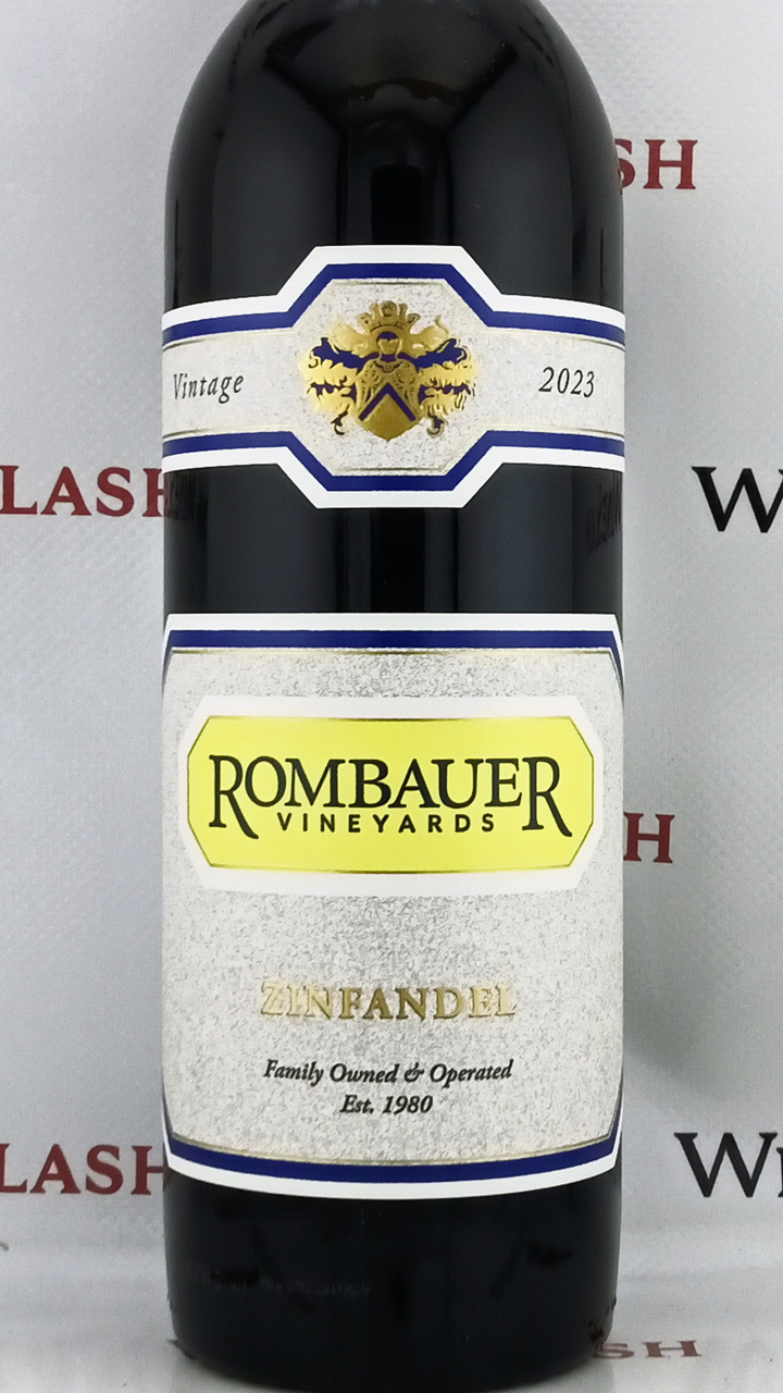 2023 Rombauer Vineyards Zinfandel Napa Valley, USA