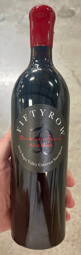 2019 Fiftyrow Rutherford Alice Block Napa Valley Cabernet