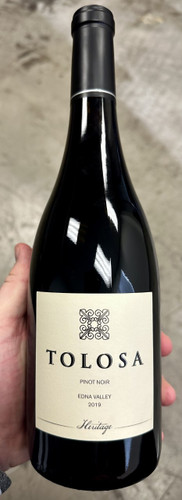 2019 Tolosa Winery Estate 'Heritage' Pinot Noir, Edna Valley (91WE)
