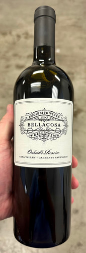 2015 Daniel Cohn Bellacosa Reserve Cabernet, Oakville (92WS)