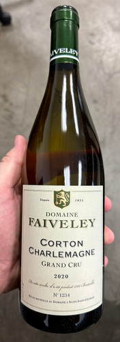 2020 Domaine Faiveley Corton-Charlemagne Grand Cru Cote de Beaune, France (96RP)