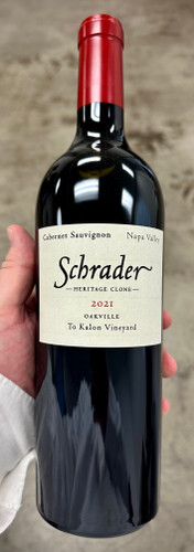 2021 Schrader Cellars Heritage Clone To Kalon Vineyard Cabernet, Oakville (98JD)