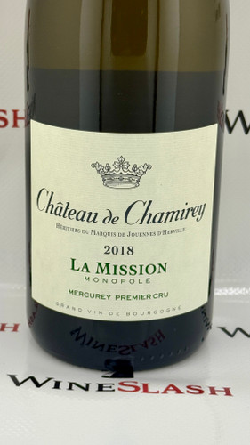 2018 Chateau de Chamirey La Mission Blanc Monopole Mercurey Premier Cru, France
