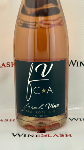Fresh Vine Brut Sparkling Rose California, USA