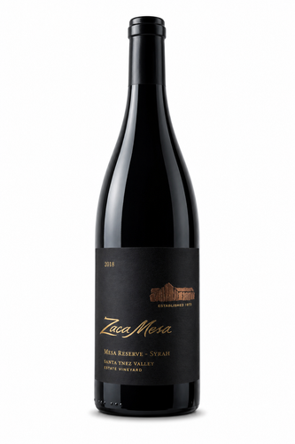 2018 Zaca Mesa 'Mesa Reserve' Syrah Santa Ynez Valley, USA