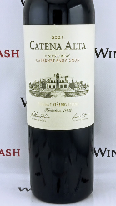 2021 Catena Zapata 'Catena Alta' Cabernet Sauvignon Mendoza, Argentina