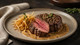 Steak au poivre with peppercorn crust and creamy pan sauce