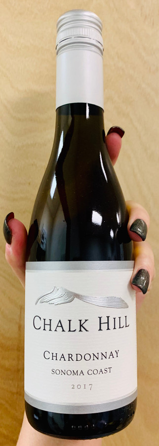 375ML Half Bottle 2017 Chalk Hill Sonoma Coast Chardonnay (91RP)