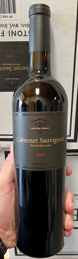 2013 Pestoni Howell Mountain Cabernet
