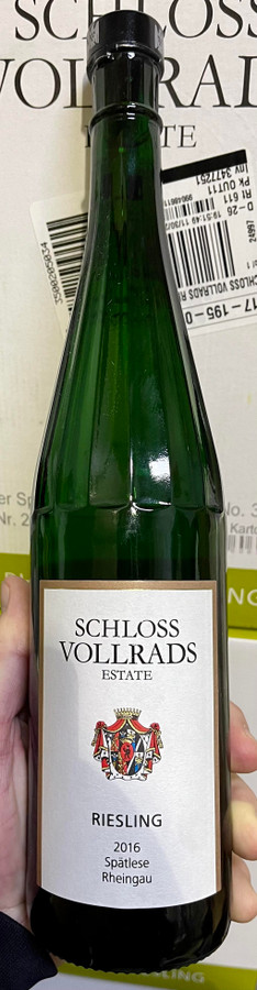 2016 Schloss Vollrads Rheingau Riesling Spatlese (92WE)