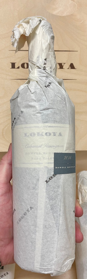 2016 Lokoya Howell Mountain Cabernet (98RP/97+JD)
