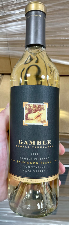 2020 Gamble Yountville, Napa Valley Sauvignon Blanc (92WS)