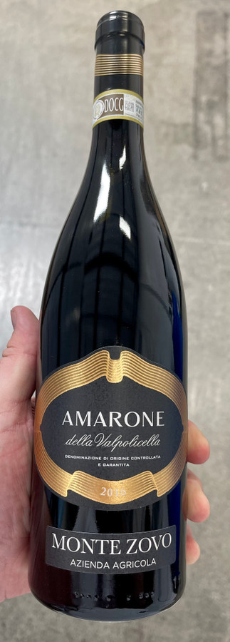 2016 Monte Zovo Amarone Valpolicella (94F/93RP)