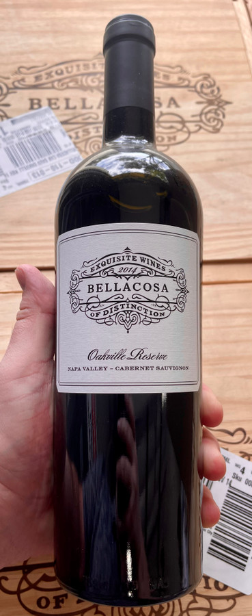 2014 Bellacosa Oakville Reserve Cabernet (92WE)