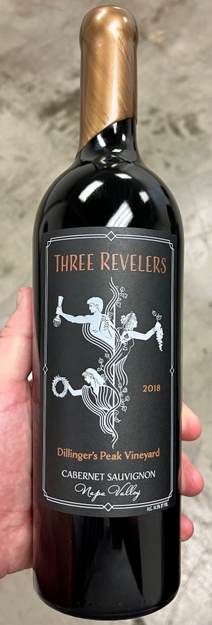2018 Three Revelers Dillinger's Peak Vineyard Napa Valley Cabernet