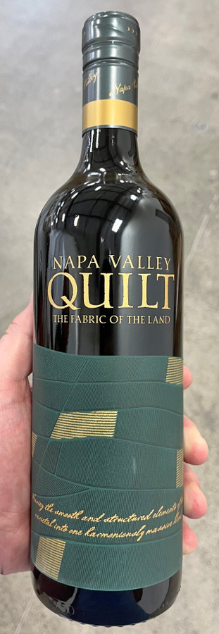 2019 Quilt 'The Fabric of the Land' Red Napa Valley