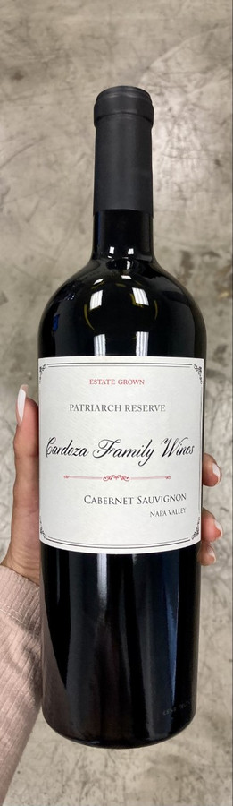2019 Cardoza Family Wines Cabernet Patriarch Reserve, Napa